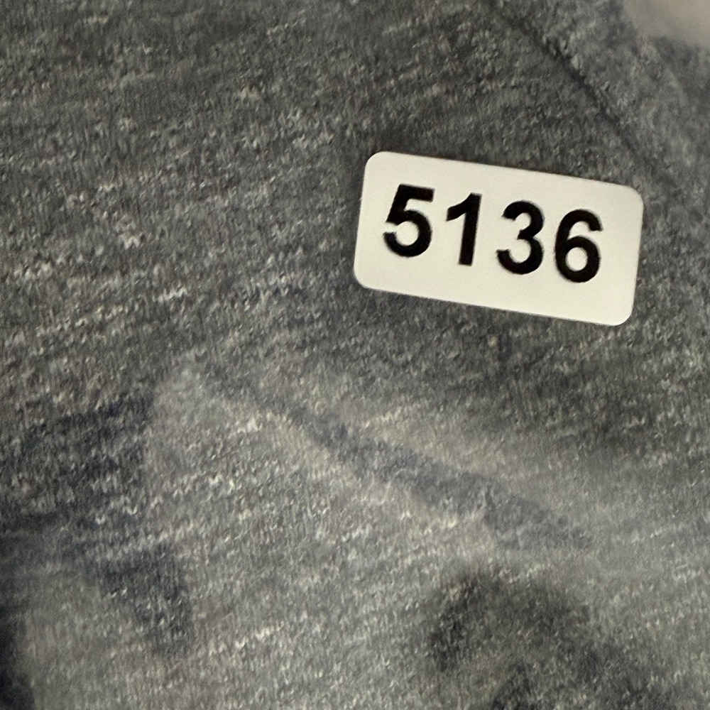 Lululemon That's a Wrap Cardigan Jacket Gray Heathered 4 Long Sleeve Thumb Holes - Picture 10 of 10
